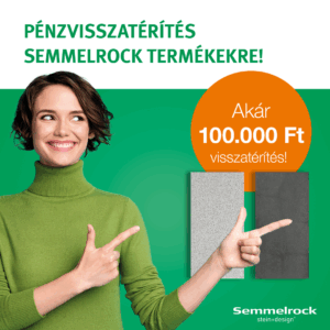 Semmelrock térkő akció pénzvisszatérítés